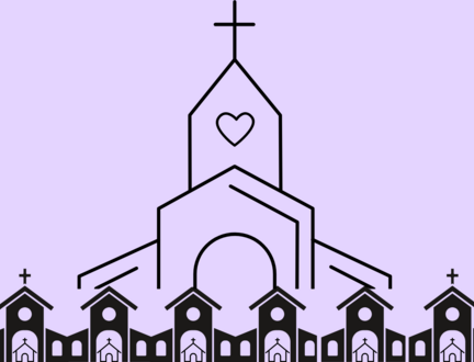 Roskilde Domkirkes tårne set nede fra gaden