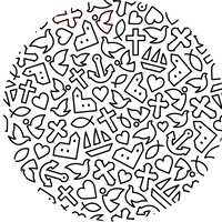 Folkekirken_sorte_symboler_cirkel.eps