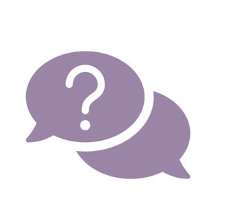 Talebobler med spørgsmålstegn