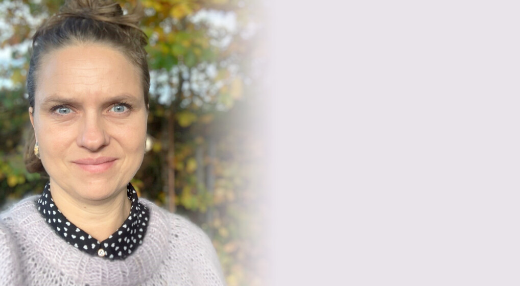 Portræt af præst Ane Øland Bækgaard